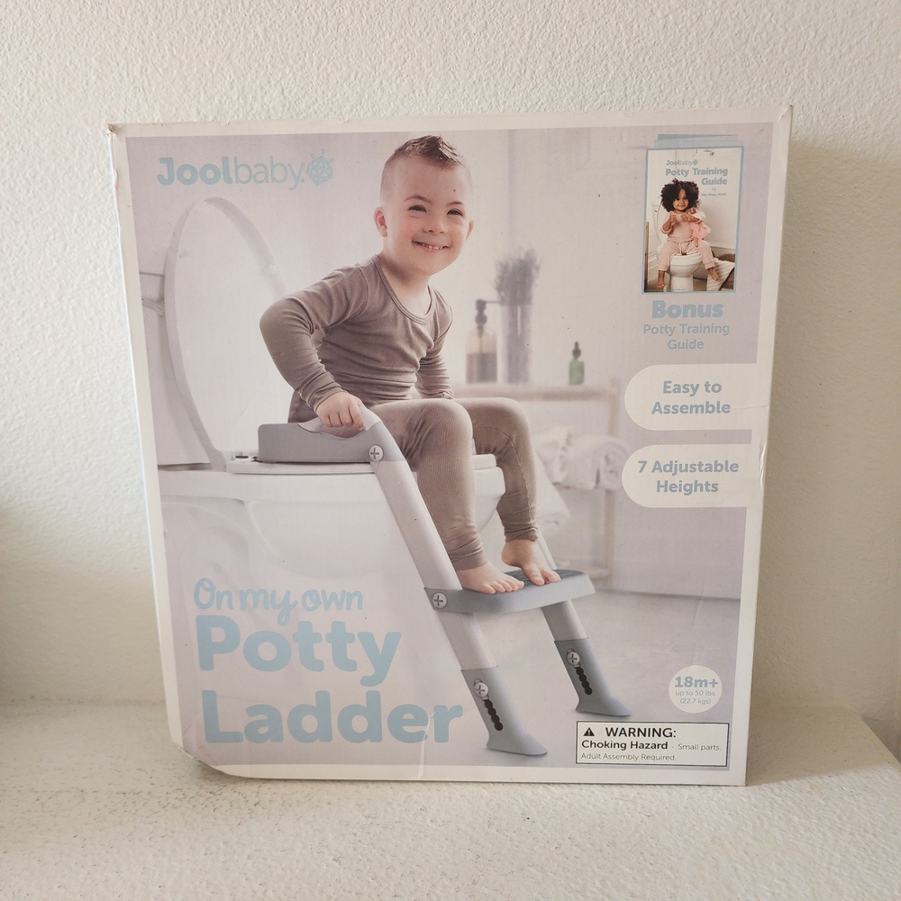 New Joolbaby Kids Training Toilet Seat with Ladder